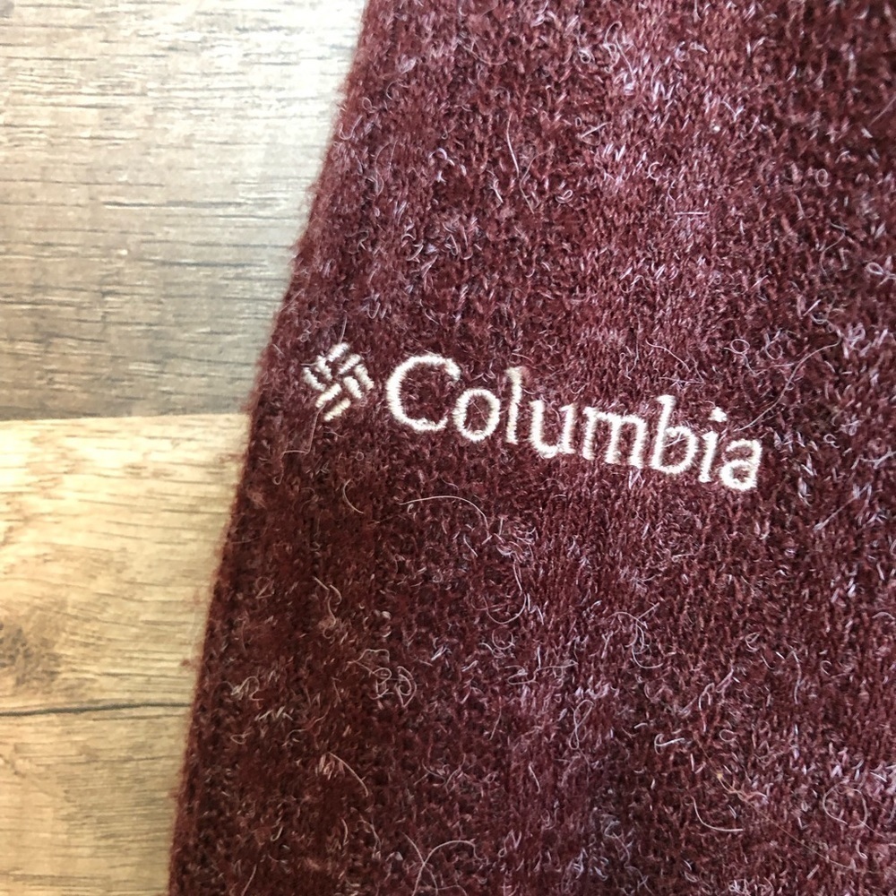 Columbia Fleece Lined Cozy Zip Up Sweater Jacket Small - Picture 7 of 9